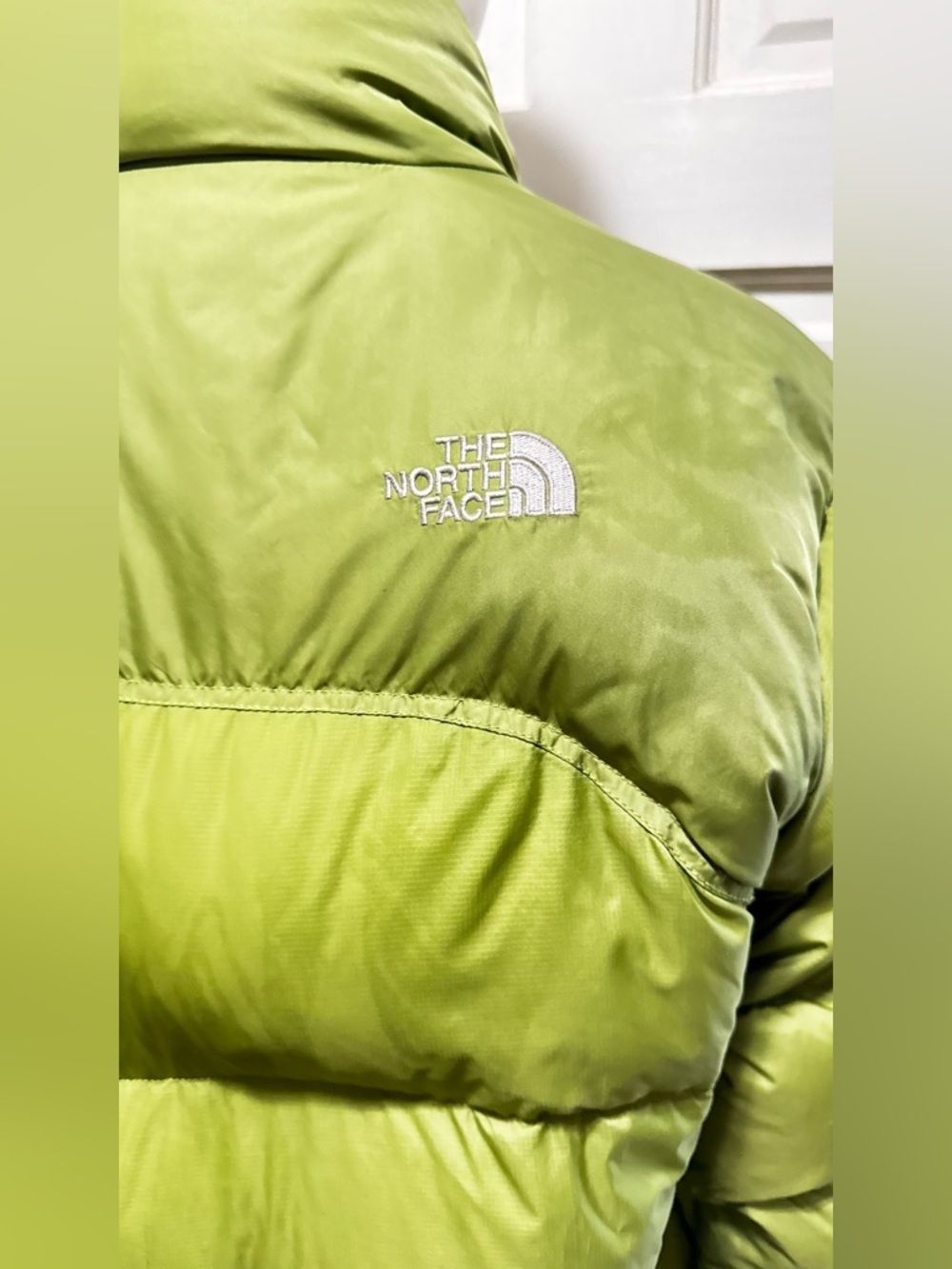 The North Face 1996 Retro Nuptse Men's Sage Green Puffer Jacket Size Medium - Picture 5 of 16